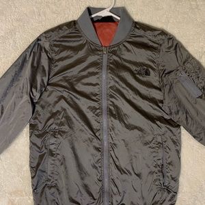 North face reflective windbreaker